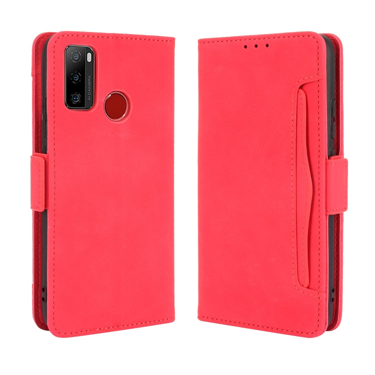 For Ulefone Note 10 Skin Feel Calf Pattern Horizontal Flip Leather Case with Holder & Card Slots & Photo Frame(Red) - Ulefone Cases by PMC Jewellery | Online Shopping South Africa | PMC Jewellery | Buy Now Pay Later Mobicred