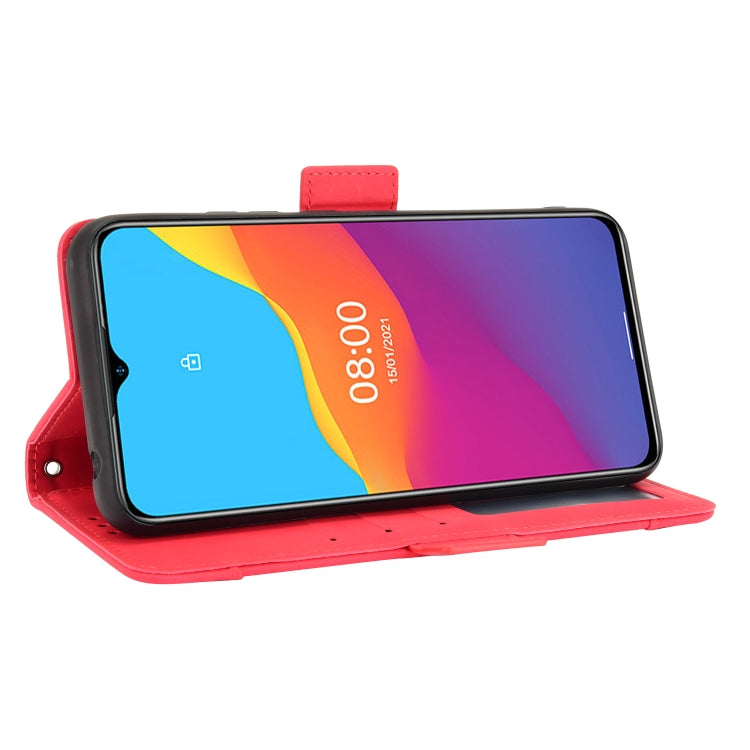 For Ulefone Note 10 Skin Feel Calf Pattern Horizontal Flip Leather Case with Holder & Card Slots & Photo Frame(Red) - Ulefone Cases by PMC Jewellery | Online Shopping South Africa | PMC Jewellery | Buy Now Pay Later Mobicred