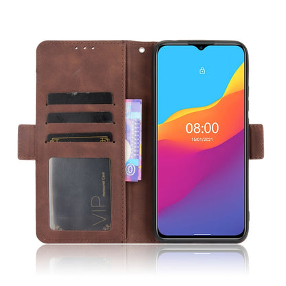 For Ulefone Note 10 Skin Feel Calf Pattern Horizontal Flip Leather Case with Holder & Card Slots & Photo Frame(Brown) - Ulefone Cases by PMC Jewellery | Online Shopping South Africa | PMC Jewellery | Buy Now Pay Later Mobicred