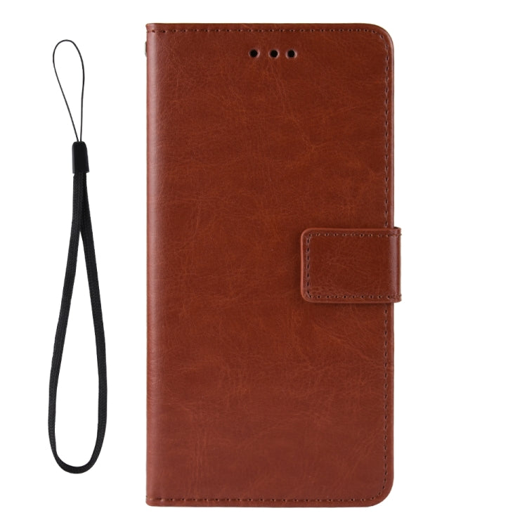 For Ulefone Note 10 Crazy Horse Texture Horizontal Flip Leather Case with Holder & Card Slots & Lanyard(Brown) - Ulefone Cases by PMC Jewellery | Online Shopping South Africa | PMC Jewellery | Buy Now Pay Later Mobicred
