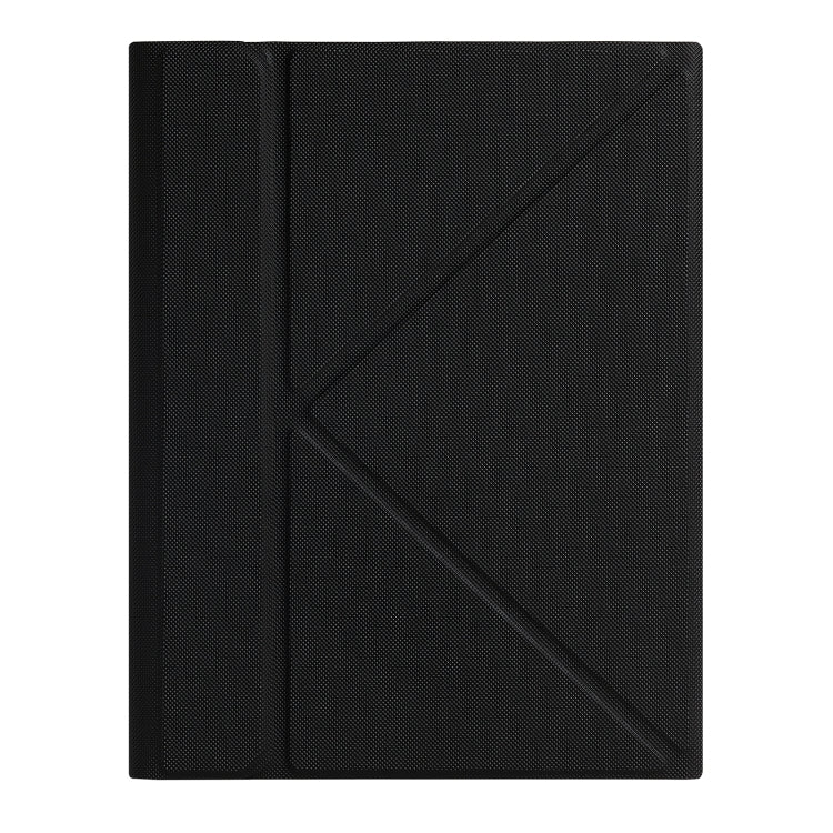 B07 Splittable Bluetooth Keyboard Leather Tablet Case with Triangle Holder & Pen Slot For iPad 9.7 2018 & 2017 / Pro 9.7 / Air 2(Black Diamond Pattern) - Universal by PMC TechLife | Online Shopping South Africa | PMC TechLife