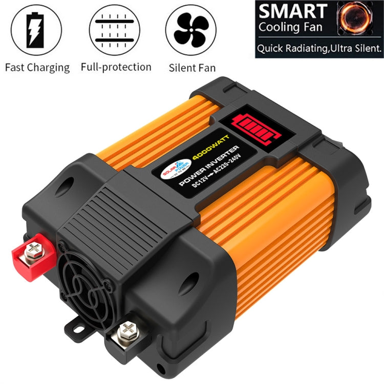 Little Wasp 12V to 220V 4000W Car Power Inverter with LED Display & Dual USB - Modified Square Wave by PMC TechLife | Online Shopping South Africa | PMC TechLife | Buy Now Pay Later Mobicred