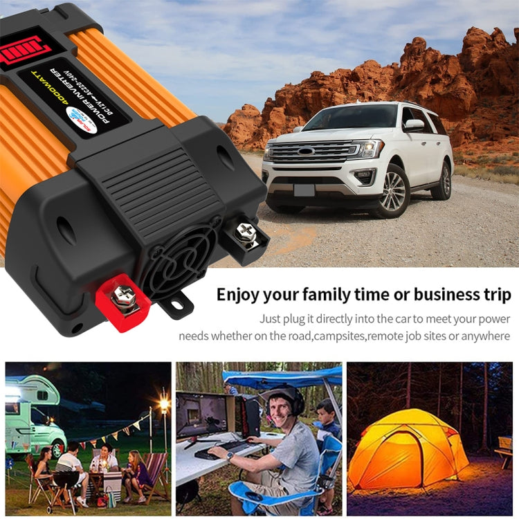 Little Wasp 12V to 220V 4000W Car Power Inverter with LED Display & Dual USB - Modified Square Wave by PMC TechLife | Online Shopping South Africa | PMC TechLife | Buy Now Pay Later Mobicred