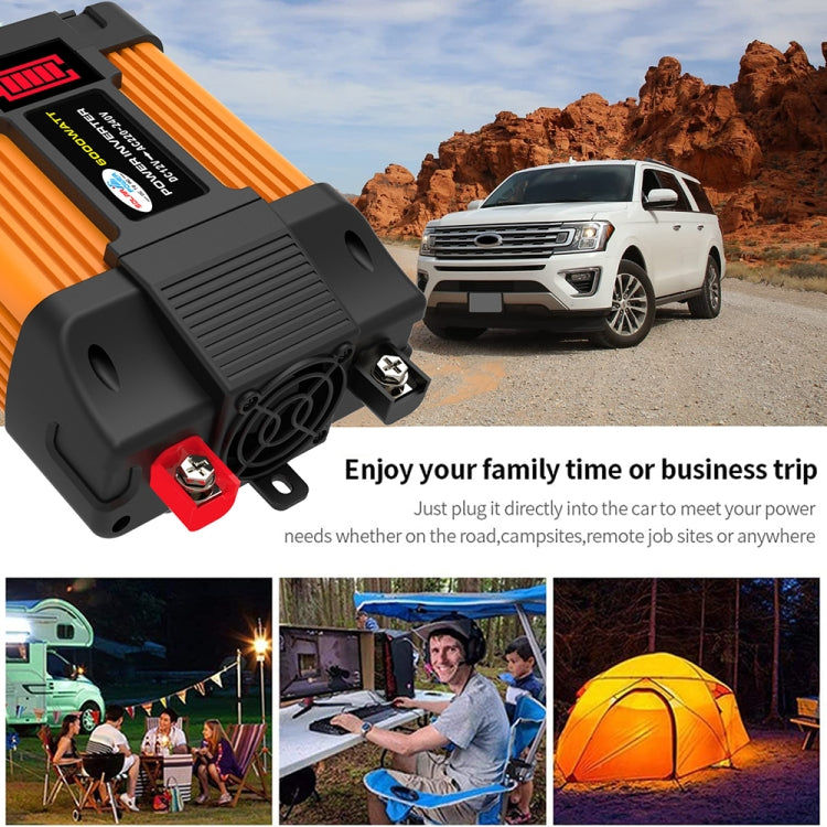 Little Wasp 12V to 220V 6000W Car Power Inverter with LED Display & Dual USB - Modified Square Wave by PMC TechLife | Online Shopping South Africa | PMC TechLife | Buy Now Pay Later Mobicred