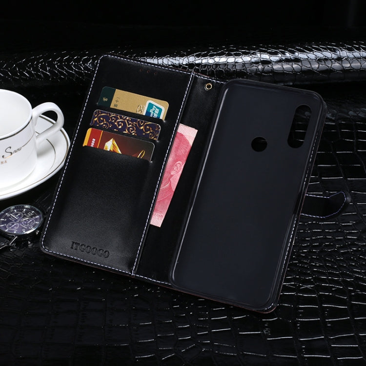 For Lenovo K13 idewei Crocodile Texture Horizontal Flip Leather Case with Holder & Card Slots & Wallet(Black) - free shipping - PMC Jewellery - Order now!
