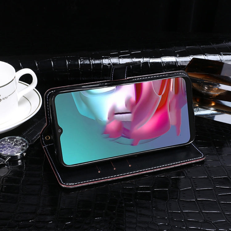 For Lenovo K13 Note idewei Crocodile Texture Horizontal Flip Leather Case with Holder & Card Slots & Wallet(Dark Blue) - free shipping - PMC Jewellery - Order now!