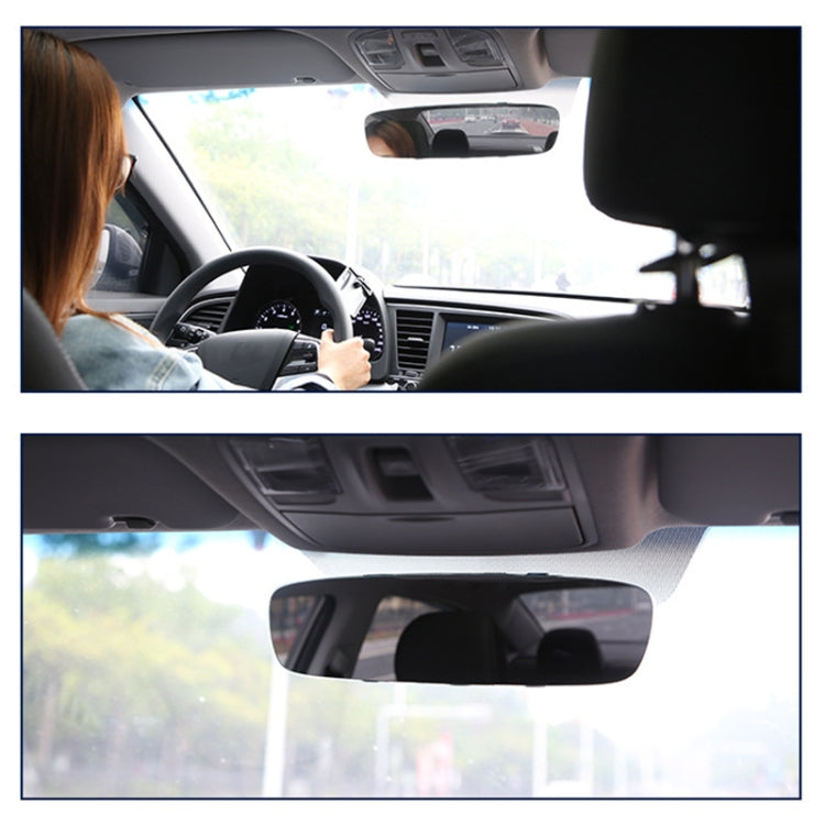 3R-335 Planemirror 270mm Car Rearview Retrofit Frameless Clear Large Mirror(White) - Interior Mirrors by 3R | Online Shopping South Africa | PMC TechLife | Buy Now Pay Later Mobicred