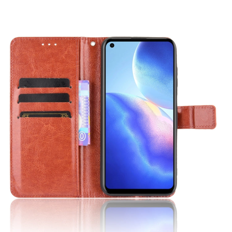 For Blackview A90 Crazy Horse Texture Horizontal Flip Leather Case with Holder & Card Slots & Lanyard(Brown) - More Brand by PMC Jewellery | Online Shopping South Africa | PMC Jewellery