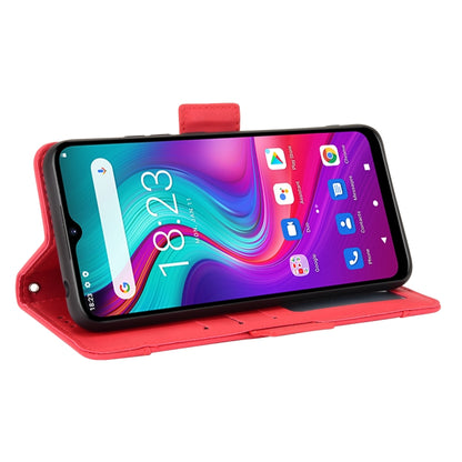 For Doogee X96 Pro Skin Feel Calf Pattern Horizontal Flip Leather Case with Holder & Card Slots & Photo Frame(Red) - More Brand by PMC Jewellery | Online Shopping South Africa | PMC Jewellery | Buy Now Pay Later Mobicred