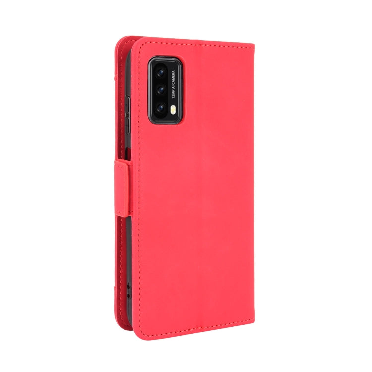 For Blackview A90 Skin Feel Calf Pattern Horizontal Flip Leather Case with Holder & Card Slots & Photo Frame(Red) - More Brand by PMC Jewellery | Online Shopping South Africa | PMC Jewellery | Buy Now Pay Later Mobicred