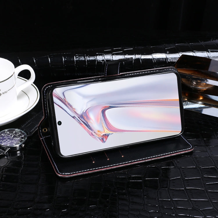 For Blackview A100 idewei Crocodile Texture Horizontal Flip Leather Case with Holder & Card Slots & Wallet(Black) - free shipping - PMC TechLife - Order now!