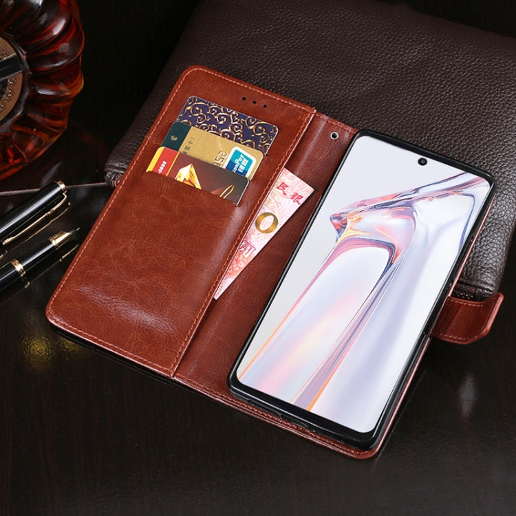 For Blackview A100 idewei Crazy Horse Texture Horizontal Flip Leather Case with Holder & Card Slots & Wallet(Red) - More Brand by idewei | Online Shopping South Africa | PMC TechLife | Buy Now Pay Later Mobicred