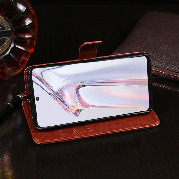 For Blackview A100 idewei Crazy Horse Texture Horizontal Flip Leather Case with Holder & Card Slots & Wallet(Rose Red) - More Brand by idewei | Online Shopping South Africa | PMC TechLife | Buy Now Pay Later Mobicred