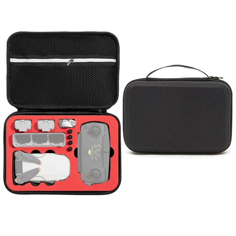 For DJI Mini SE Shockproof Nylon Carrying Hard Case Storage Bag, Size: 21.5 x 29.5 x 10cm(Black + Red Liner) - Backpacks & Bags by PMC Jewellery | Online Shopping South Africa | PMC Jewellery | Buy Now Pay Later Mobicred