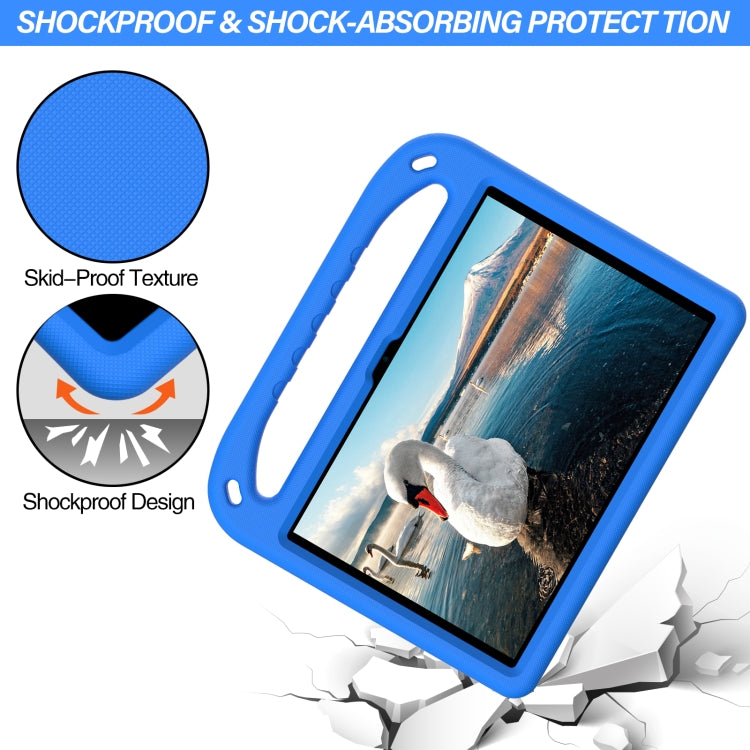 For Huawei Enjoy Tablet 2 / MatePad T10 / T10s Portable Handle EVA Shockproof Anti Falling Protective Case with Triangle Holder(Blue) - Huawei by PMC TechLife | Online Shopping South Africa | PMC TechLife | Buy Now Pay Later Mobicred