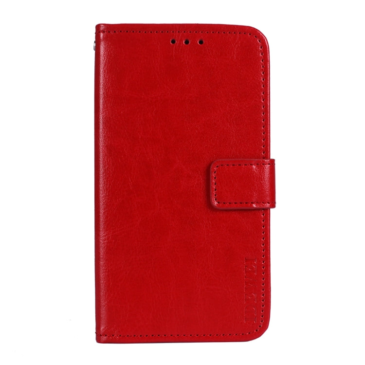 For Ulefone Armor 11 5G idewei Crazy Horse Texture Horizontal Flip Leather Case with Holder & Card Slots & Wallet(Red) - Ulefone Cases by idewei | Online Shopping South Africa | PMC Jewellery | Buy Now Pay Later Mobicred