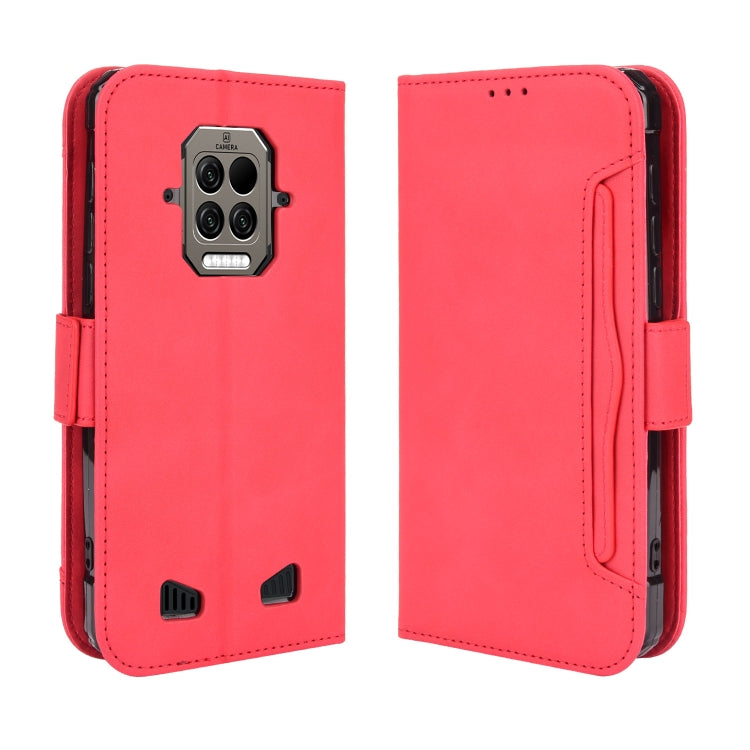For Doogee S86 / S86 Pro Skin Feel Calf Pattern Horizontal Flip Leather Case with Holder & Card Slots & Photo Frame(Red) - More Brand by PMC Jewellery | Online Shopping South Africa | PMC Jewellery | Buy Now Pay Later Mobicred