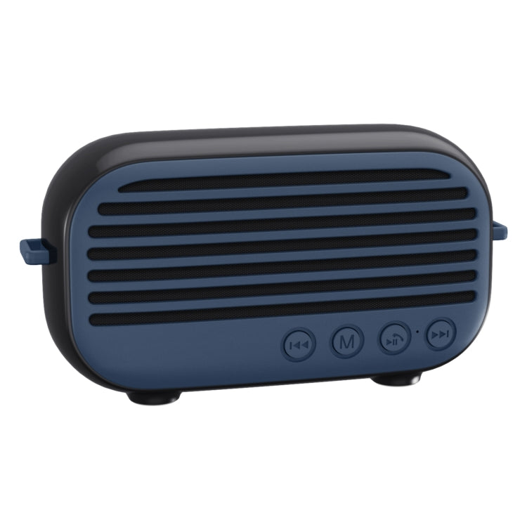 New Rixing NR-3000M Bluetooth 5.0 Portable Karaoke Wireless Bluetooth Speaker with Microphone & Shoulder Strap(Blue) - free shipping - PMC Jewellery - Order now!