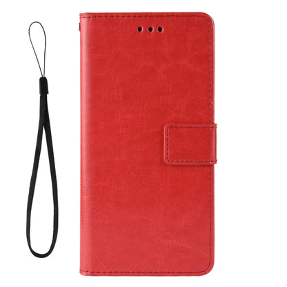 For Doogee N40 Pro Crazy Horse Texture Horizontal Flip Leather Case with Holder & Card Slots & Lanyard(Red) - More Brand by PMC Jewellery | Online Shopping South Africa | PMC Jewellery | Buy Now Pay Later Mobicred