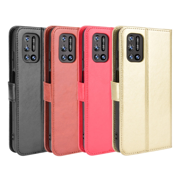 For Doogee N40 Pro Crazy Horse Texture Horizontal Flip Leather Case with Holder & Card Slots & Lanyard(Red) - More Brand by PMC Jewellery | Online Shopping South Africa | PMC Jewellery | Buy Now Pay Later Mobicred