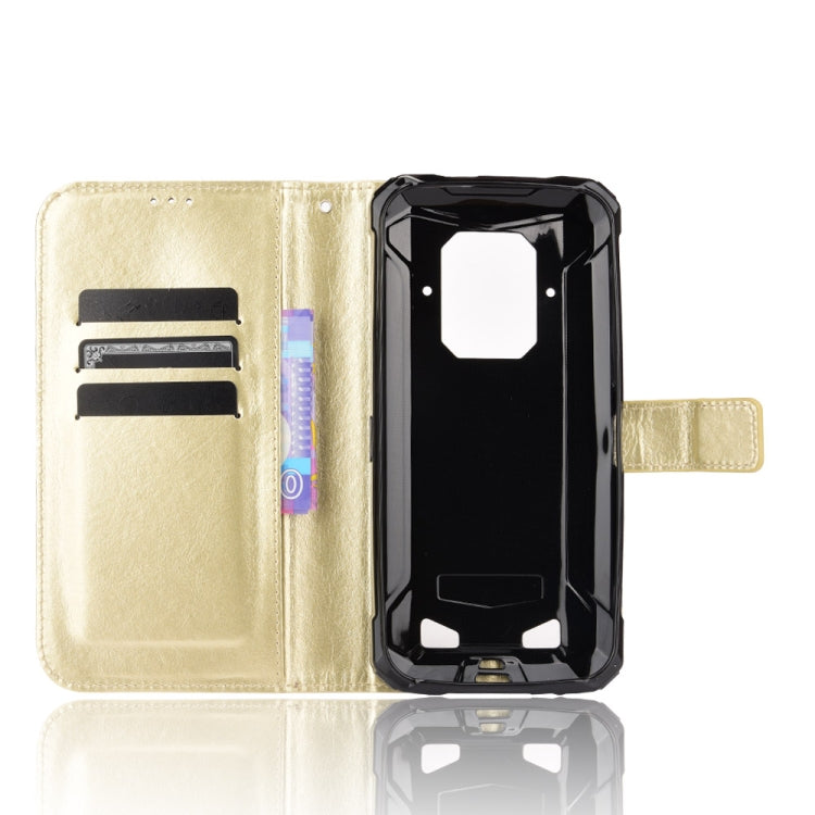 For Doogee S86 / S86 Pro Crazy Horse Texture Horizontal Flip Leather Case with Holder & Card Slots & Lanyard(Gold) - More Brand by PMC Jewellery | Online Shopping South Africa | PMC Jewellery | Buy Now Pay Later Mobicred