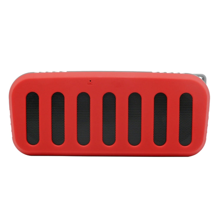 NewRixing NR-2013 TWS Car Exhaust Duct-shaped Bluetooth Speaker(Red) - Desktop Speaker by NewRixing | Online Shopping South Africa | PMC Jewellery | Buy Now Pay Later Mobicred