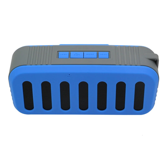 NewRixing NR-2013 TWS Car Exhaust Duct-shaped Bluetooth Speaker(Blue) - Desktop Speaker by NewRixing | Online Shopping South Africa | PMC Jewellery | Buy Now Pay Later Mobicred