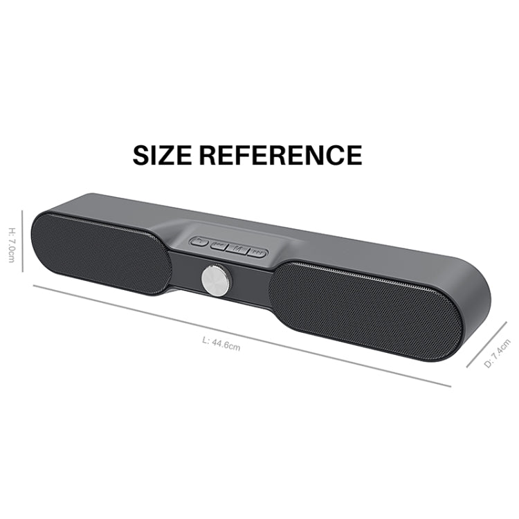 NewRixing NR-4017A TWS Graffiti Soundbar Bluetooth Speaker with Knob(Music Melody) - free shipping - PMC Jewellery - Order now!