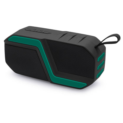 NewRixing NR-5019 Outdoor Portable Bluetooth Speaker, Support Hands-free Call / TF Card / FM / U Disk(Green) - Desktop Speaker by NewRixing | Online Shopping South Africa | PMC Jewellery | Buy Now Pay Later Mobicred