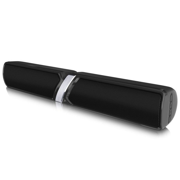 NewRixing NR-6017 Outdoor Portable Bluetooth Speaker, Support Hands-free Call / TF Card / FM / U Disk(Black) - free shipping - PMC Jewellery - Order now!