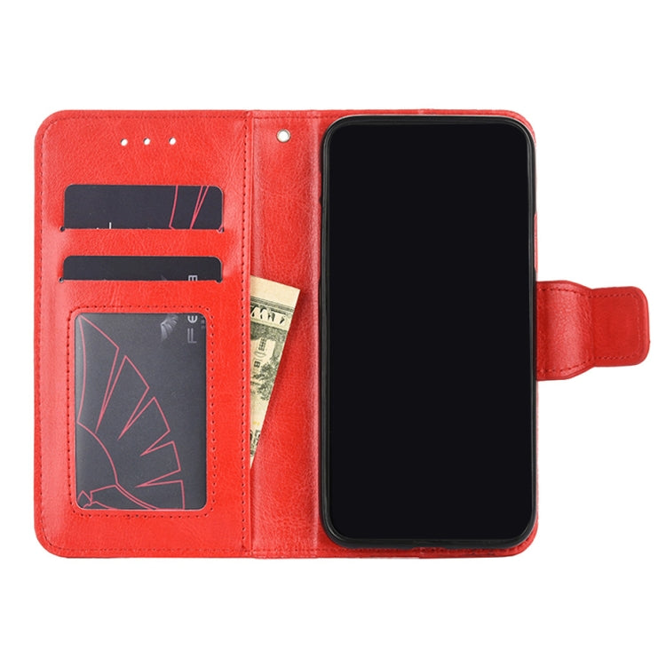 For Doogee X96 Pro Crystal Texture Horizontal Flip Leather Case with Holder & Card Slots & Wallet(Red) - More Brand by PMC Jewellery | Online Shopping South Africa | PMC Jewellery | Buy Now Pay Later Mobicred