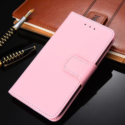 For Doogee X96 Pro Crystal Texture Horizontal Flip Leather Case with Holder & Card Slots & Wallet(Pink) - More Brand by PMC Jewellery | Online Shopping South Africa | PMC Jewellery | Buy Now Pay Later Mobicred