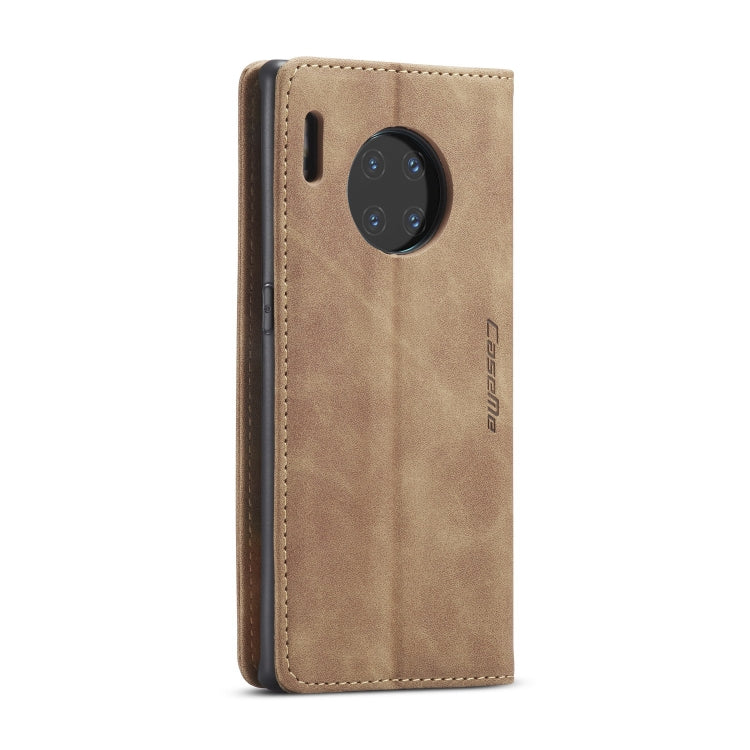 For Huawei Mate 30 Pro 4G / 5G CaseMe-013 Multifunctional Horizontal Flip Leather Case with Card Slot & Holder & Wallet(Brown) - Huawei Cases by CaseMe | Online Shopping South Africa | PMC Jewellery | Buy Now Pay Later Mobicred