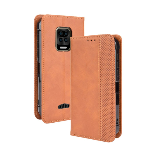 For Doogee S59 / S59 Pro Magnetic Buckle Retro Crazy Horse Texture Horizontal Flip Leather Case with Holder & Card Slots & Photo Frame(Brown) - More Brand by PMC Jewellery | Online Shopping South Africa | PMC Jewellery | Buy Now Pay Later Mobicred