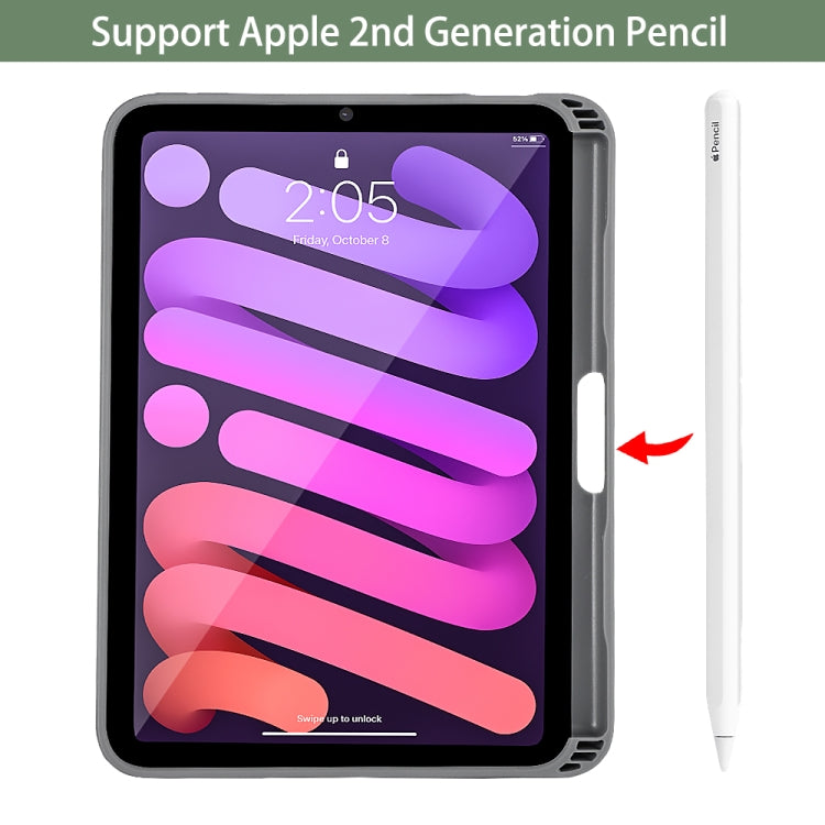 For iPad mini 6 / mini 2024 Mutural Multi-fold Smart Leather Tablet Case(Blue) - free shipping - PMC TechLife - Order now!