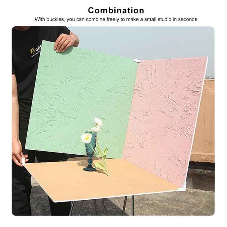 80 x 60cm Retro PVC Cement Texture Board Photography Backdrops Board(Soot Pink) - Brick Wall by PMC TechLife | Online Shopping South Africa | PMC TechLife | Buy Now Pay Later Mobicred
