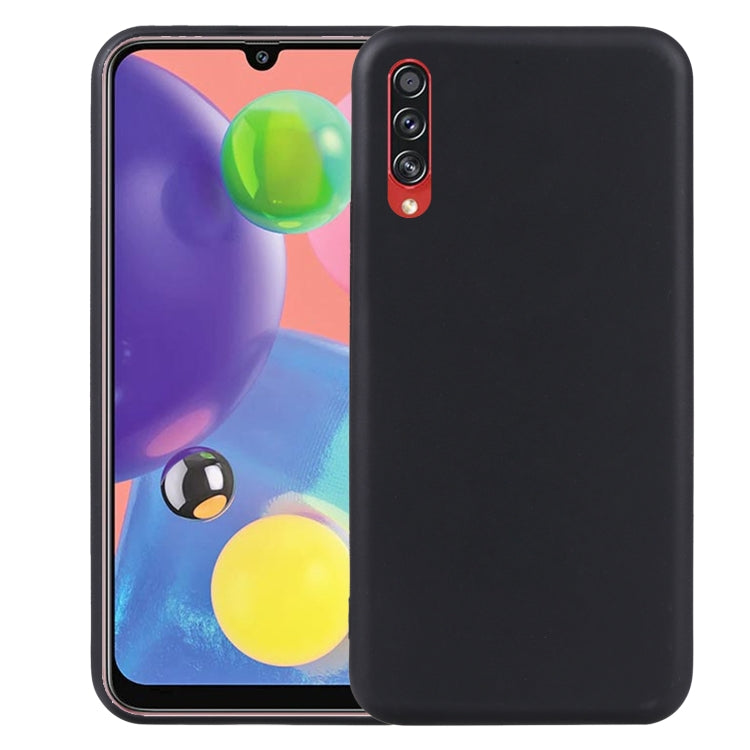 TPU Phone Case For Samsung Galaxy A70 (Black) - Galaxy Phone Cases by PMC TechLife | Online Shopping South Africa | PMC TechLife | Buy Now Pay Later Mobicred