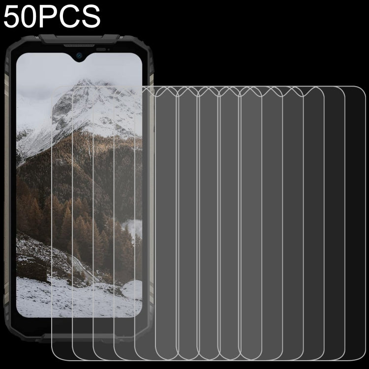 50 PCS 0.26mm 9H 2.5D Tempered Glass Film For Doogee S96 Pro / S96 / S96 GT - For Doogee by PMC Jewellery | Online Shopping South Africa | PMC Jewellery | Buy Now Pay Later Mobicred