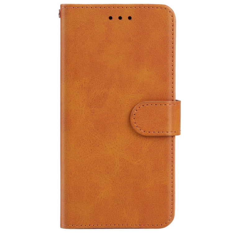 Leather Phone Case For Doogee X96 Pro(Brown) - More Brand by PMC Jewellery | Online Shopping South Africa | PMC Jewellery | Buy Now Pay Later Mobicred