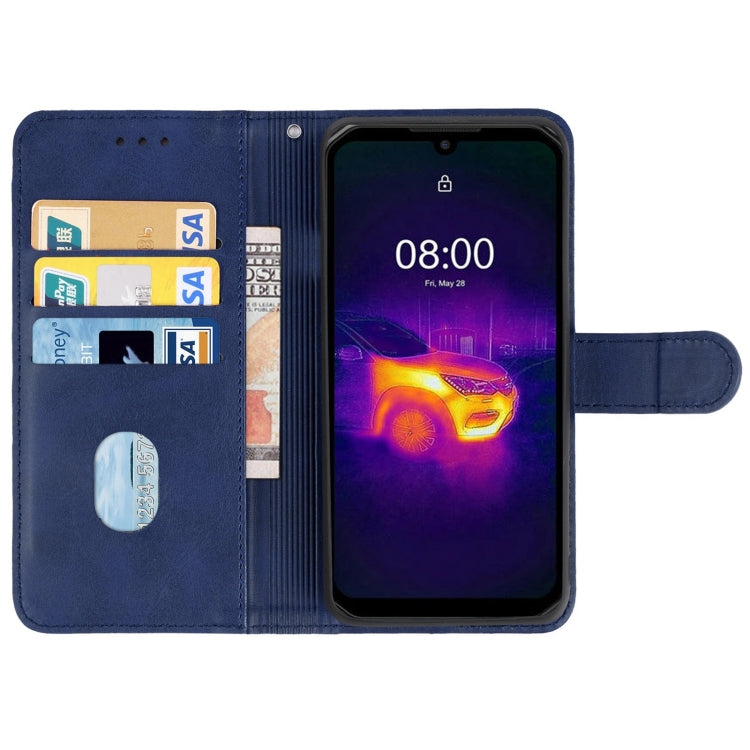 Leather Phone Case For Ulefone Armor 11T 5G / 11 5G(Blue) - Ulefone Cases by PMC Jewellery | Online Shopping South Africa | PMC Jewellery | Buy Now Pay Later Mobicred