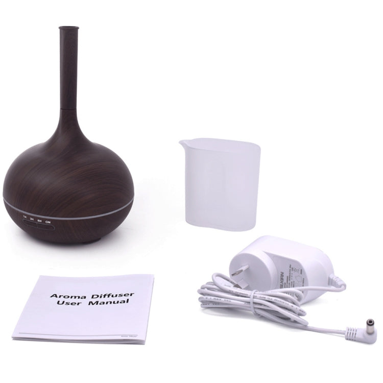Creative Fragrance Machine Pointed Mouth Humidifier Automatic Alcohol Sprayer with Colorful LED Light, Plug Specification:US Plug(Dark Brown) - free shipping - PMC TechLife - Order now!