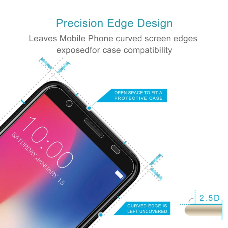 10 PCS 0.26mm 9H 2.5D Tempered Glass Film For Doogee X55 - For Doogee by PMC Jewellery | Online Shopping South Africa | PMC Jewellery | Buy Now Pay Later Mobicred