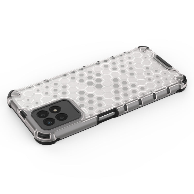 For OPPO Realme 8i Shockproof Honeycomb PC + TPU Phone Case(Black) - Realme Cases by PMC TechLife | Online Shopping South Africa | PMC TechLife | Buy Now Pay Later Mobicred