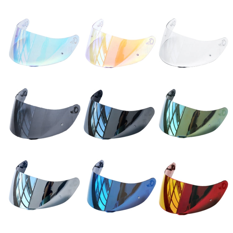 Motorcycle Helmet Visor Anti-UV Wind Shield Lens For AGV K1 / K3SV / K5(Aurora Blue) - Helmets by PMC Jewellery | Online Shopping South Africa | PMC Jewellery | Buy Now Pay Later Mobicred