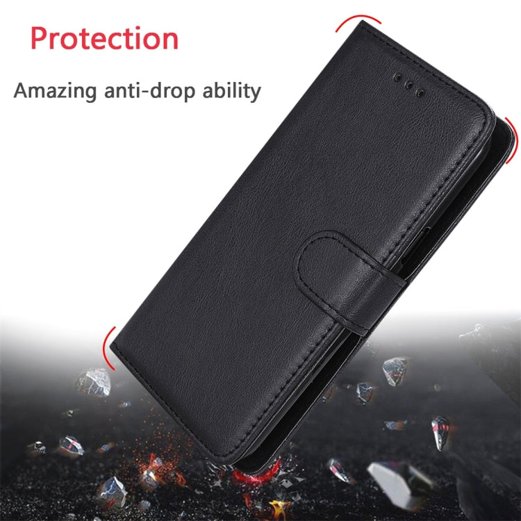 For Huawei P30 Pro Solid Color Horizontal Flip Protective Case with Holder & Card Slots & Wallet & Photo Frame & Lanyard(Brown) - Huawei Cases by PMC TechLife | Online Shopping South Africa | PMC TechLife