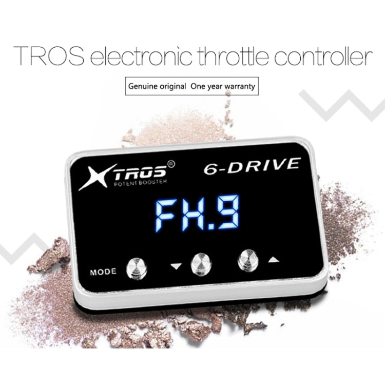 For Mitsubishi Strada 2015- TROS TS-6Drive Potent Booster Electronic Throttle Controller - Car Modification by TROS | Online Shopping South Africa | PMC TechLife | Buy Now Pay Later Mobicred