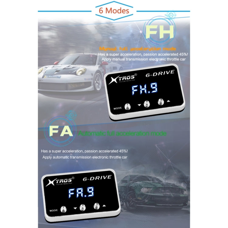 For Mitsubishi Outlander 2007- TROS TS-6Drive Potent Booster Electronic Throttle Controller - Car Modification by TROS | Online Shopping South Africa | PMC TechLife | Buy Now Pay Later Mobicred