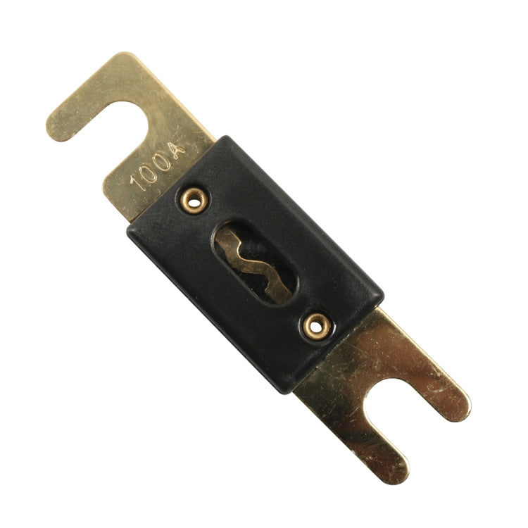 A6801 5 PCS 100A Gold-plated Large Forkbolt Car ANL Fuse - Fuse by PMC TechLife | Online Shopping South Africa | PMC TechLife | Buy Now Pay Later Mobicred