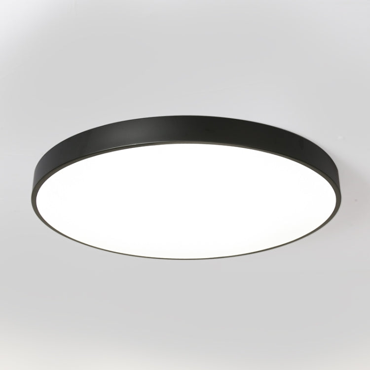 Macaron LED Round Ceiling Lamp, White Light, Size:30cm(Black) - Celling Lights & Chandeliers by PMc TechLife | Online Shopping South Africa | PMc TechLife | Buy Now Pay Later Mobicred