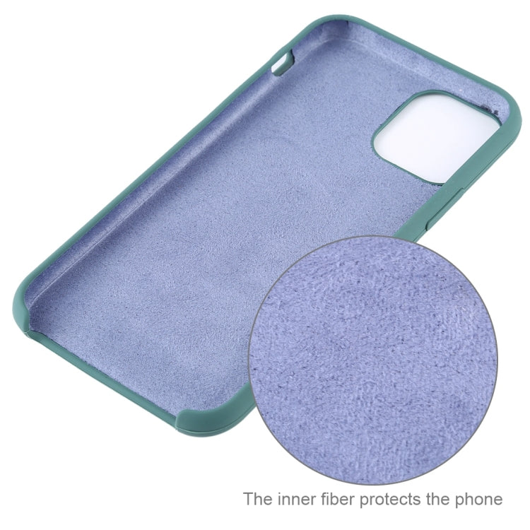 For iPhone 13 Solid Silicone Phone Case(Olive Green) - iPhone 13 Cases by PMC TechLife | Online Shopping South Africa | PMC TechLife